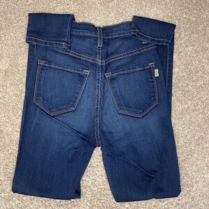 High Rise Blue Jeans